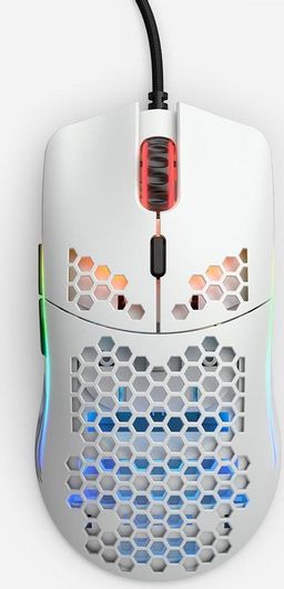 Gaming Ποντίκι Glorious PC Gaming Race Model O RGB Λευκό