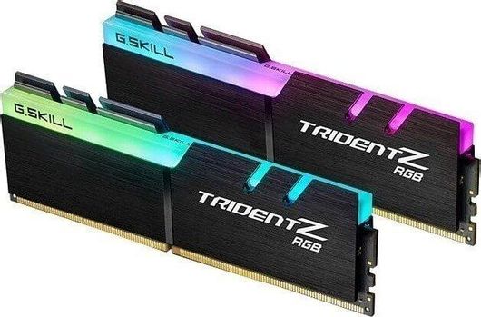 Μνήμη RAM G.Skill Trident Z RGB 16GB Ddr4 με 2 Modules 2X8GB & Συχνότητα 3600Mhz για Desktop