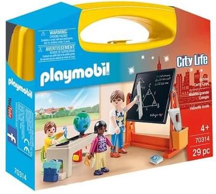 Playmobil City Life Maxi Βαλιτσάκι Σχολική Τάξη 70314