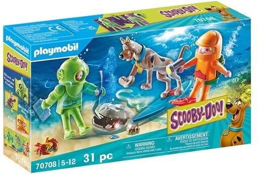 Playmobil Scooby Doo Περιπέτεια Με Τον Ghost Diver 70708