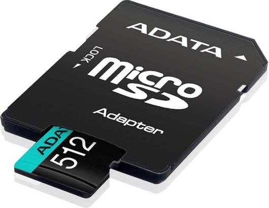 Adata Premier Pro microSDXC 512GB Class 10 U3 V30 A2 UHS-I