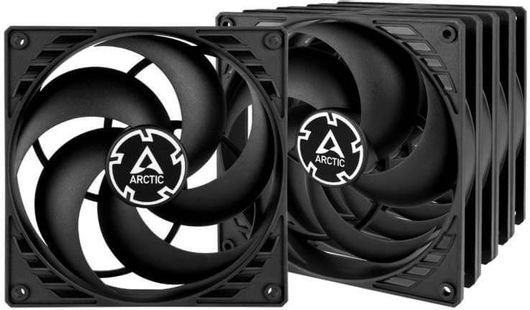 Ανεμιστήρας Κουτιού Υπολογιστή Arctic P14 Pressure Optimised Value Pack 140mm 1700rpm 3-Pin Μαύρο 5τμχ