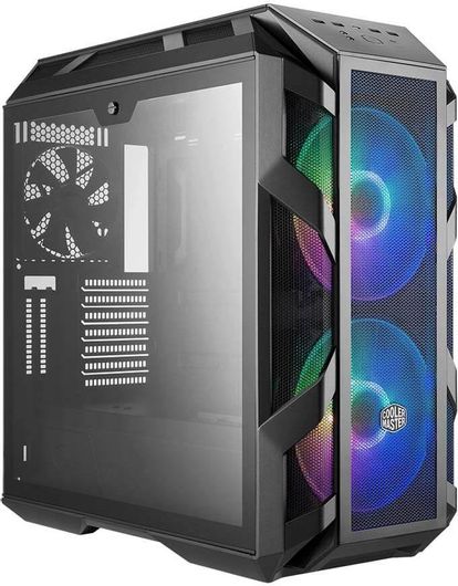 Κουτί Υπολογιστή CoolerMaster MasterCase H500M Gaming Midi Tower με Πλαϊνό Παράθυρο και RGB Φωτισμό Μαύρο