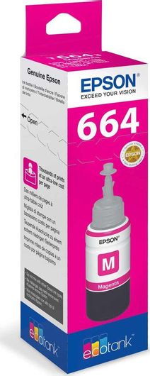 Μελάνι Εκτυπωτή Epson 664 Magenta (C13T664340)