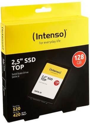 SSD Σκληρός Δίσκος Intenso SATA III Top 128GB 2.5'' SATA III