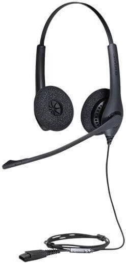 Ακουστικά Jabra BIZ 1500 Duo QD Ενσύρματα Μαύρο