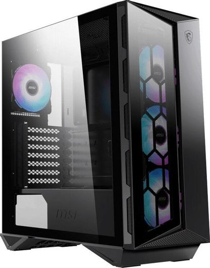 Κουτί Υπολογιστή MSI MPG Gungnir 110R Gaming Midi Tower με Πλαϊνό Παράθυρο και RGB Φωτισμό Μαύρο