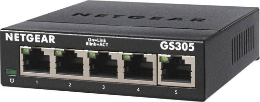 Netgear 5-Port Gigabit Ethernet SOHO Unmanaged Switch ( GS305-300PES)