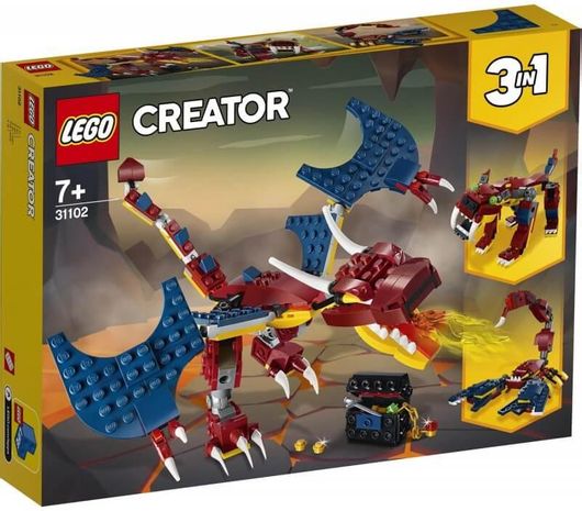 Lego Creator Δράκος της Φωτιάς