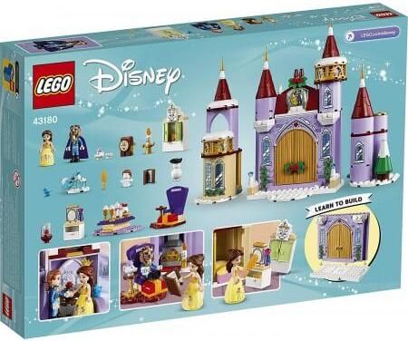 Lego Disney Belle'S Castle Winter Celebration 43180