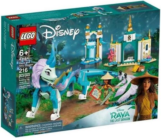 Lego Disney Princess Raya And Sisu Dragon 43184