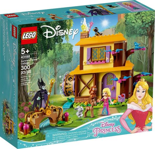 Lego Disney Princess Aurora'S Forest Cottage 43188