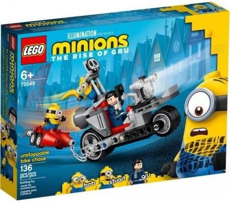 Lego Minions Unstoppable Bike Chase 75549