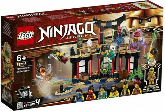 Lego Ninjago: Legacy Tournament of Elements Temple #71735