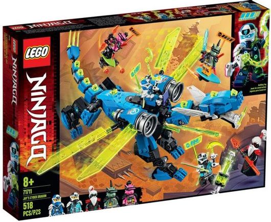 Lego Ninjago Jay'S Cyber Dragon #71711