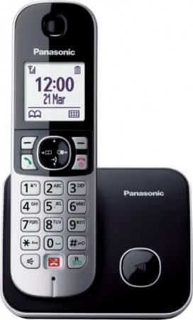 Panasonic Kx-Tg6851 Ασύρματο Τηλέφωνο με Aνοιχτή Aκρόαση