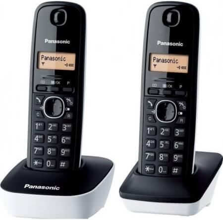 Panasonic Kx-Tgb612Jtw Ασύρματο Τηλέφωνο Duo