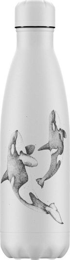 Μπουκάλι Θερμός Chilly's Sea Life Orca By Will the Artist 0.5lt