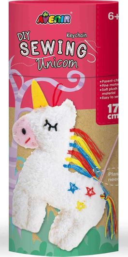 Avenir Κεντήματα Κούκλα Ραψίματος για Μπρελόκ Μονόκερος για Παιδιά 6+ Ετών