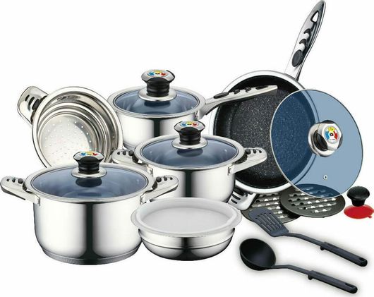 Σετ Μαγειρικών Σκευών Royalty Line 16τμχ Rl-16Rgnm