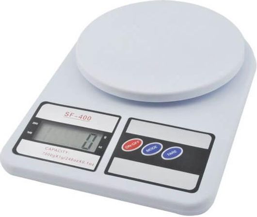 Ψηφιακή Ζυγαριά Κουζίνας SF-400 1gr / 7kg Λευκή