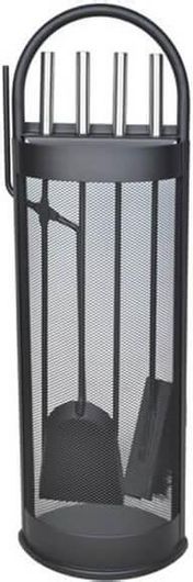 Σετ Αξεσουάρ Τζακιού με Βάση 5τμχ Kaminer 4165