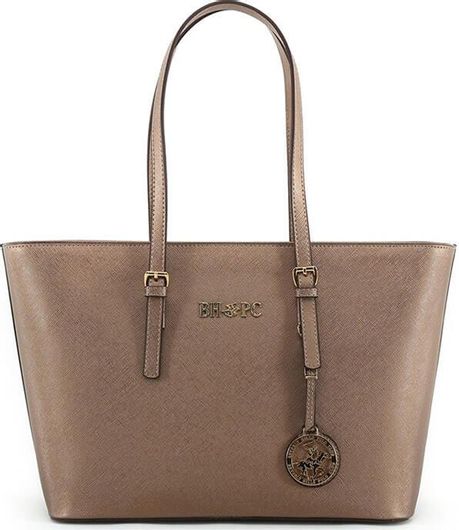 Γυναικεία Τσάντα Χειρός Χρώματος Copper Beverly Hills Polo Club 562 650BHP0511