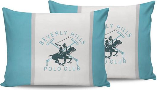 Σετ Μαξιλαροθήκες 50x70cm 2τμχ Beverly Hills Polo Club 176BHP0125