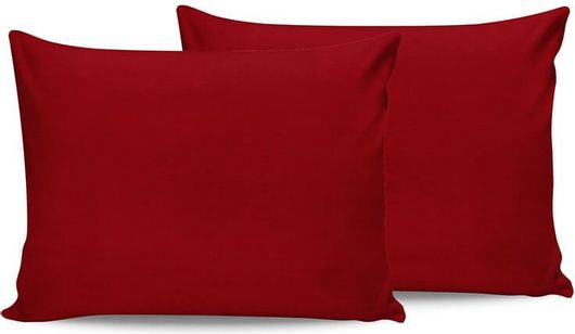 Σετ Μαξιλαροθήκες 50x70cm 2τμχ Μπορντό Beverly Hills Polo Club 187BHP2110