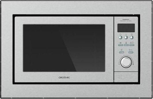 Εντοιχιζόμενος Φούρνος Μικροκυμάτων με Γκριλ 25lt 900W Cecotec Grandheat 2500 Built-In Steel Cec-01390