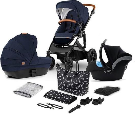 Παιδικό Καρότσι 3 σε 1 Navy KinderKraft Prime 2020