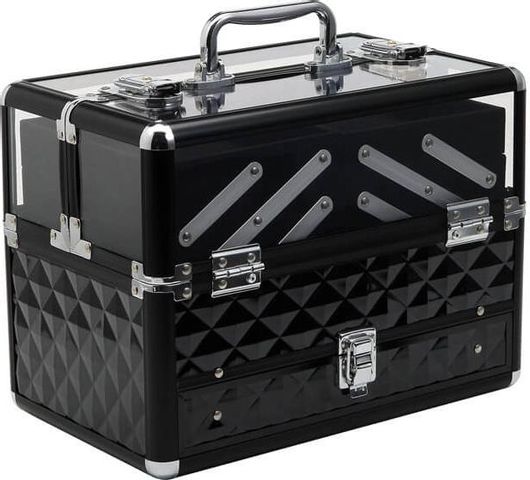 Βαλιτσάκι Καλλυντικών 30x18.5x22cm Homcom 501-018Bk