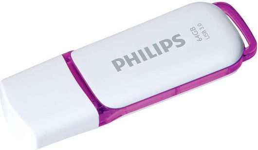 Philips Snow 64GB USB 3.1 Stick Ροζ