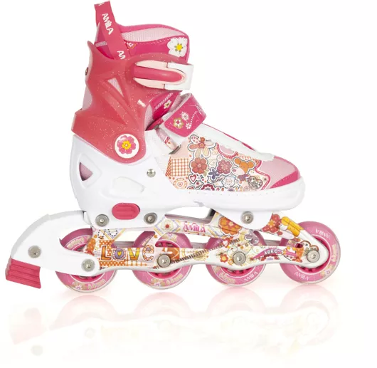 Inline Skates Amila No 33-36 Pink 48918