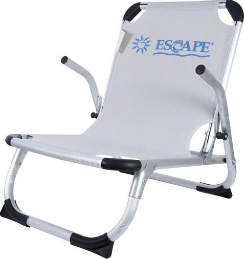 Καρεκλάκι Παραλίας Escape High Λευκό/Γκρι 15583