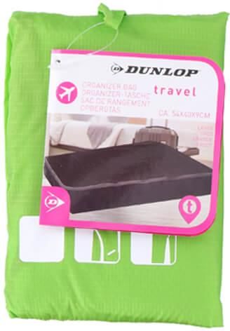 Dunlop Travel Υφασμάτινη Θήκη Αποθήκευσης για Ρούχα & Σκεπάσματα Κατάλληλη για Ταξίδι Μεγέθους Large 53x41x11.5cm 10312 Πράσινο - Dunlop Travel
