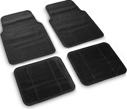 Σετ Πατάκια Αυτοκινήτου All Ride 72653 Universal Καουτσούκ Αντιολισθητικά 4τμχ Μαύρο