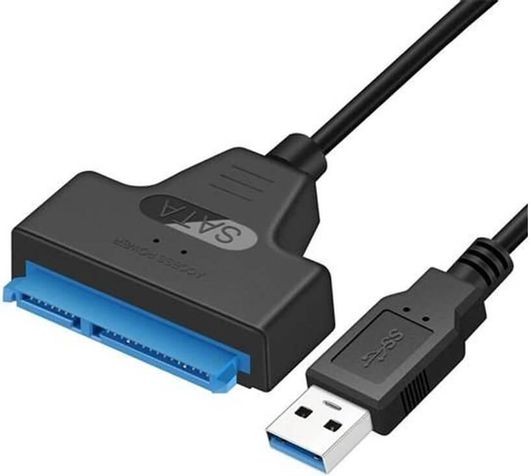 Καλώδιο Αντάπτορας USB 3.0 σε Sata Rp-Sma έως 600 MbPS Μήκους 15cm