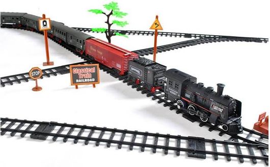 Σιδηρόδρομος Με Ηλεκτρικό Ατμοκίνητο Τρένο Μήκους 700 cm Electric Train -