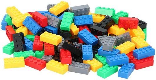 Σετ Τουβλάκια 120 Τεμαχίων Σε Διάφορα Χρώματα, Eddy Toys Building Blocks - Eddy Toys