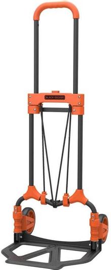 Black & Decker Σπαστό Πτυσσόμενο Καρότσι Μεταφοράς 65kg με Ροδάκια - Black & Decker