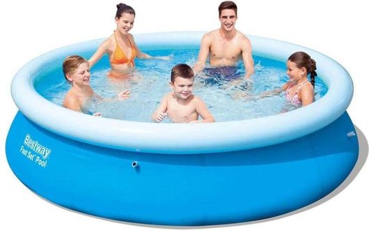 Φουσκωτή Πισίνα για Εξωτερικό Χώρο Bestway 305x76cm Μπλε