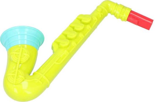 Παιδικό Μουσικό Παιχνίδι Σαξόφωνο Σε Λαχανί Χρώμα, 24.5X6.5cm - Let'S Play