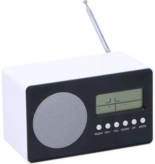 Dunlop Επιτραπέζιο Ψηφιακό Ρολόι με Ξυπνητήρι & Ραδιόφωνο 07716