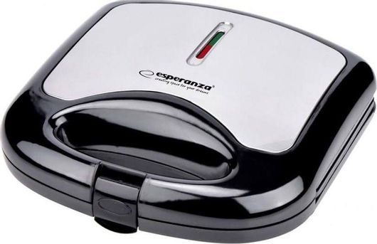 Esperanza Τοστιέρα για 2 Τοστ 1000W Inox