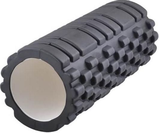 Συμπαγής Κύλινδρος Γυμναστικής για Τεντώματα Foam Roller Από Πυκνό Αφρώδες Υλικό Κατάλληλο για Yoga