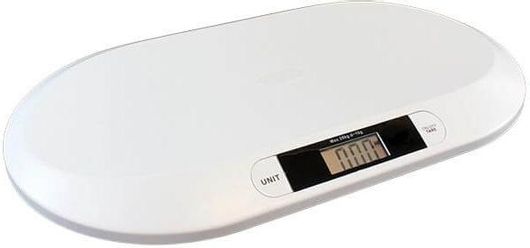 Βρεφική Ψηφιακή Ζυγαριά Ακριβείας για Μωρά έως 20kg σε Λευκό Χρώμα 55x5x32cm - 