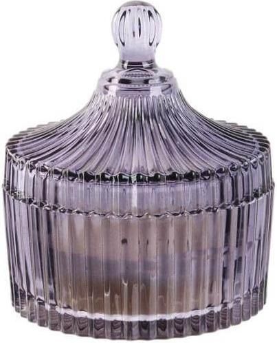 Αρωματικό Κερί Χώρου σε Γυάλινο Βαζάκι σε 4 Επιλογές 10x12.5cm Musc