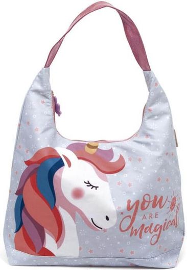 Παιδική Τσάντα Ώμου με Θέμα Μονόκερος 52x30x17cm 