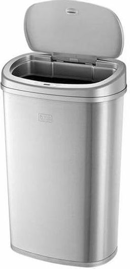 Black & Decker Αυτόματος Κάδος Απορριμάτων 50 Λίτρων από Ανοξείδωτο Ατσάλι 67.1X41.6X28.8cm Bxbn0002E - Black & Decker